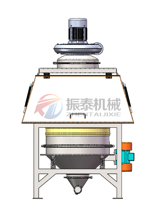 掀背分体式无尘投料站原理