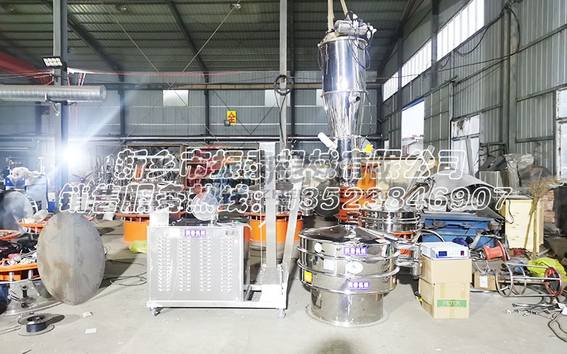 氢氧化锂真空上料机如何实现粉末不飞扬